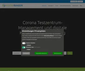 Hygiene-Ranger.de(Homepage) Screenshot