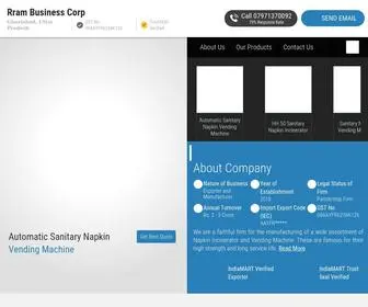 Hygienenhuman.com(Rram Business Corp) Screenshot