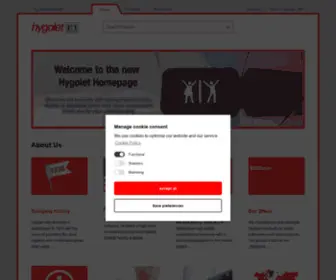 Hygolet.com(Commerical Hygiene Solutions for Public Facilities) Screenshot
