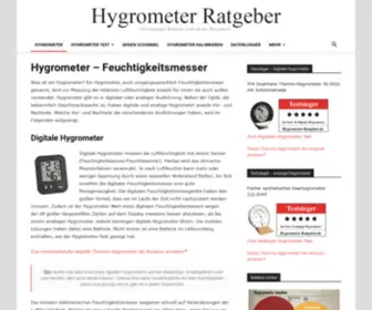 HYgrometer-Ratgeber.de(Der) Screenshot