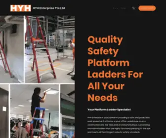 Hyhenterprise.com.sg(HYH Enterprise Pte Ltd) Screenshot