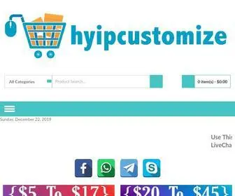 Hyipcustomize.com(Goldcoders hyip templates) Screenshot
