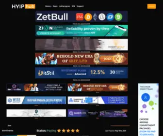 Hyiphub.biz(Hyiphub HYIP Investment) Screenshot