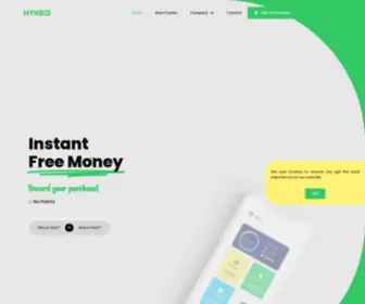 Hykeup.com(HYKE) Screenshot