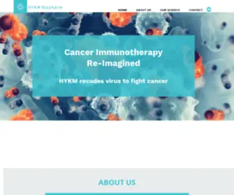 HYKmbiopharm.com(HOME) Screenshot