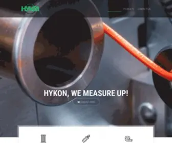 Hykon.com(Wire Handling Equipment Manufacturer and Distributor Alliance) Screenshot