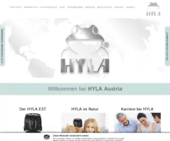 Hyla-Austria.at(Hyla Austria GmbH) Screenshot