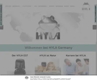Hylagermany.de(Hyla Germany GmbH) Screenshot