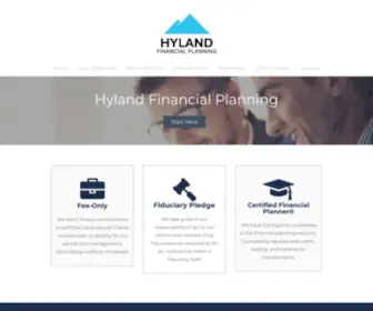 Hylandfinancialplanning.com(Hyland Financial Planning) Screenshot