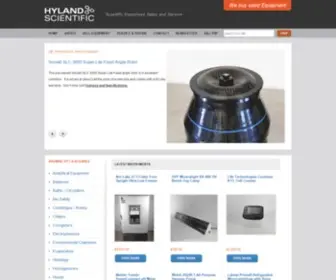 Hylandscientific.com(Hyland Scientific) Screenshot