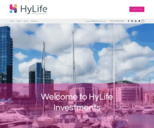 Hylifeinvest.com(HyLife Investments Limited) Screenshot
