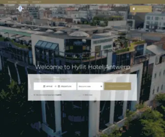 HYllit.com(Hyllit Hotel Antwerp) Screenshot