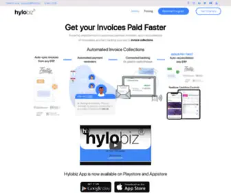 Hylo.biz(Automated payment against Invoice) Screenshot