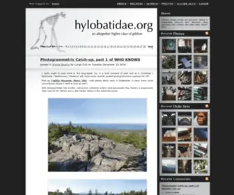 Hylobatidae.org(Photography) Screenshot