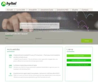 HYltel.fr(Marketing direct agricole) Screenshot