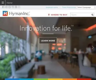 Hymaninc.com(Lewis Hyman Inc) Screenshot