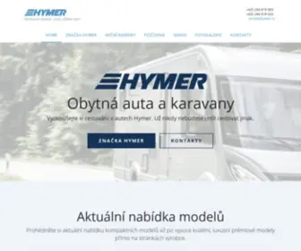 Hymer.cz(Obytná auta a karavany) Screenshot