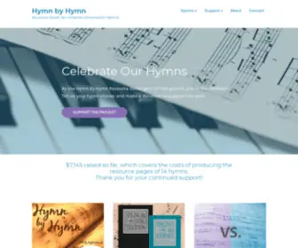 HYMNBYHYMN.org(Resource Guide for Unitarian Universalist Hymns) Screenshot