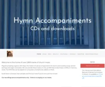 HYMNCDS.com(Hymn Accompaniments) Screenshot