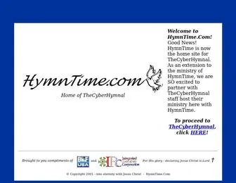 HYMntime.com(Welcome to) Screenshot