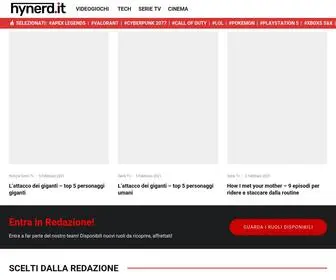 Hynerd.it(Notizie Videogiochi) Screenshot