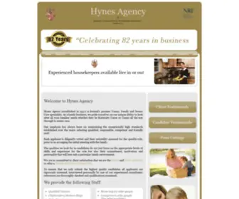 Hynesagency.ie(Hynes Agency) Screenshot