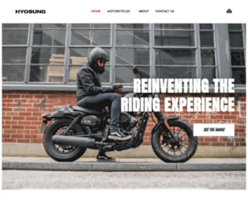 Hyosungmotorcycles.co.uk(Hyosung Motorcycles) Screenshot