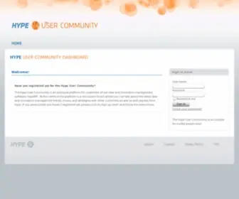 Hype-User-Community.com(Tixxt Social Intranet) Screenshot