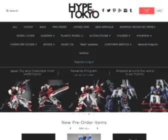 Hype.tokyo(HYPETOKYO Japan Toy Online Store) Screenshot