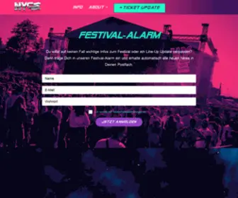 Hypefestival.de(HYPE Festival 2022) Screenshot