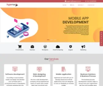 Hypemax.com(Software and Website development in Hazaribag Jharkhand) Screenshot