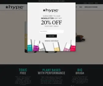 Hypenail.com(Hype Nail Polish) Screenshot