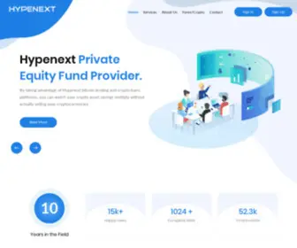 Hypenext.live(Private Equity Fund) Screenshot