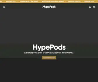 Hypepods.ca(Meilleurs Écouteurs au Québec) Screenshot