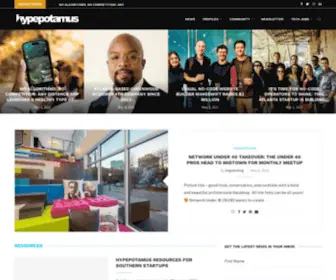 Hypepotamus.com(Home) Screenshot