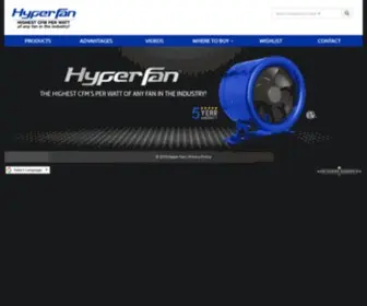 Hyper-Fans.com(Hyper Fan) Screenshot