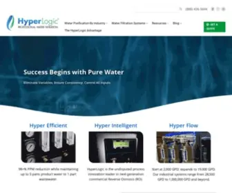 Hyper-Logic.com(The #1 Commercial Cannabis Water Filter Brand) Screenshot