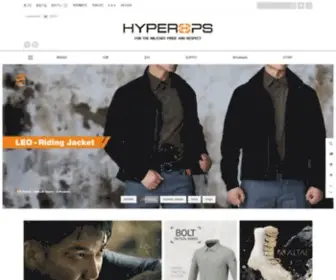 Hyper-OPS.com(하이퍼옵스 온라인스토어 [Pride & Respect]) Screenshot