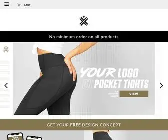 Hyperbeat.com.au(Custom Activewear) Screenshot