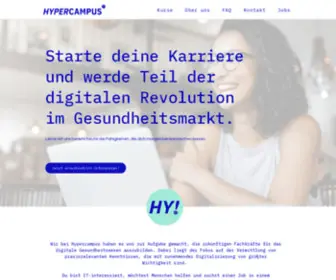 Hypercampus.de(Hypercampus I Gesundheitswesen I Digital) Screenshot