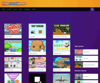 Hypercasualgames.io(Insanely Fun and Addictive Hyper Casual Games for All) Screenshot
