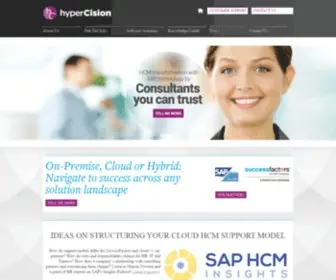 Hypercision.com(SAP HCM and SuccessFactors Consulting Services) Screenshot