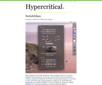 Hypercritical.co(Hypercritical) Screenshot