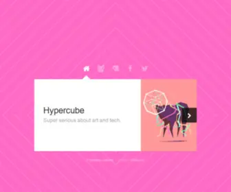 Hypercube.io(Media arts) Screenshot