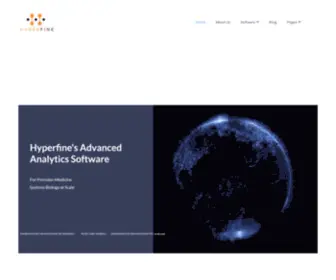 HyperfineGlobal.com(Advanced Analytics Software) Screenshot