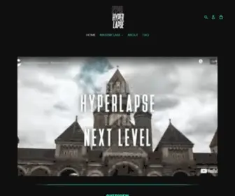 Hyperhyperlapse.com(HYPERLAPSE MASTERCLASS) Screenshot