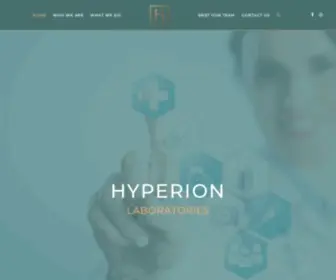 Hyperionlaboratories.com(Hyperion Laboratories) Screenshot
