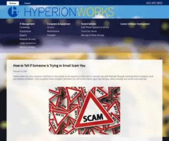 Hyperionworks.com(Hyperion Works) Screenshot