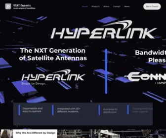 Hyperlinkinc.com(Auto-acquire Antennas) Screenshot