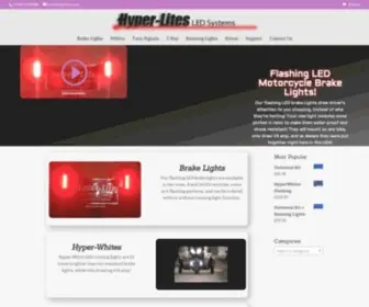 Hyperlites.com(Hyperlites Flashing LED Motorcycle brake lights) Screenshot